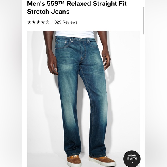 Levi's Other - Men’s Levi’s 559 34x32 Jeans